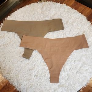 2pcs Skims Naked Dipped Thong/4X NWT/ DESERT,  SIENNA